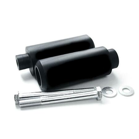 KRATOR 1999-2006 Honda CBR 600 F4 F4I Motorcycle Extended Frame Sliders Crash Protectors, Black MT219-018